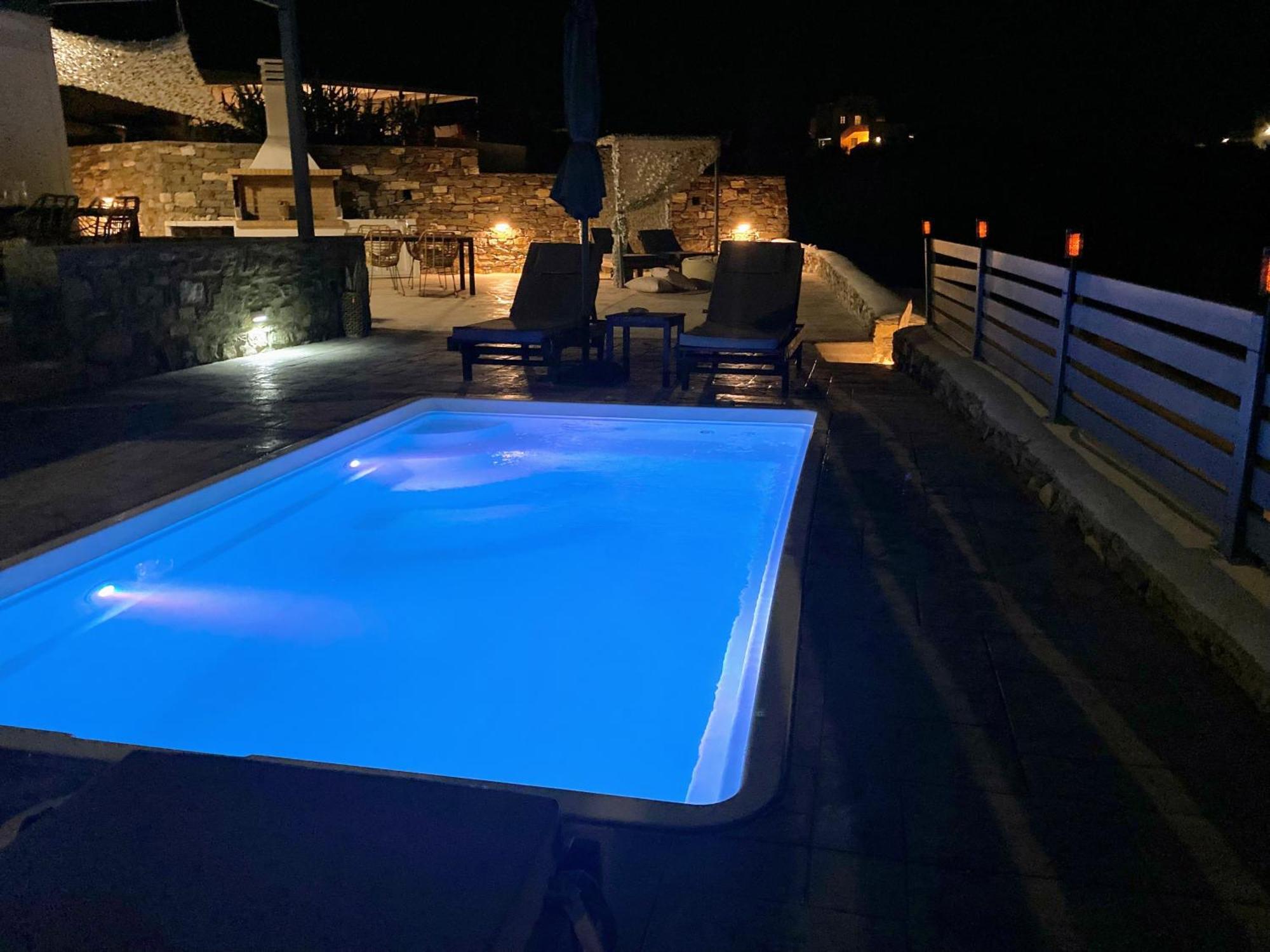 Blue View Villa Apartment #1 With Shared Pool Pounda Exteriér fotografie